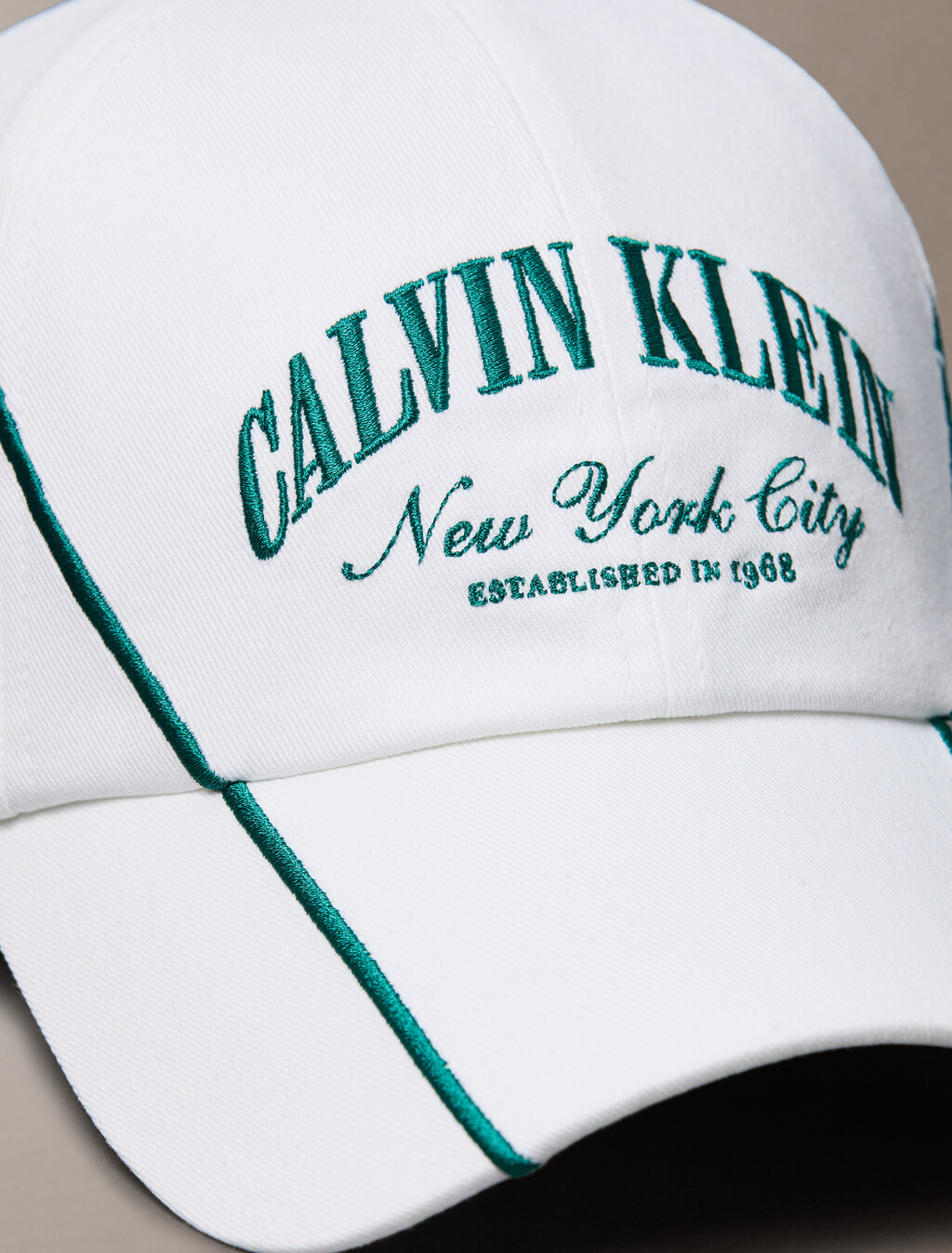 UV Twill Heritage Logo Adjustable Cap, Bright White, hi-res