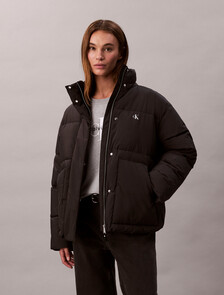 A-Md Wt Clssc Pffr, Black, hi-res