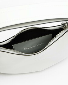 CRESCENT MINI BAG, IVORY, hi-res