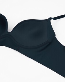 Invisibles Push Up Plunge Bra, Blueberry, hi-res