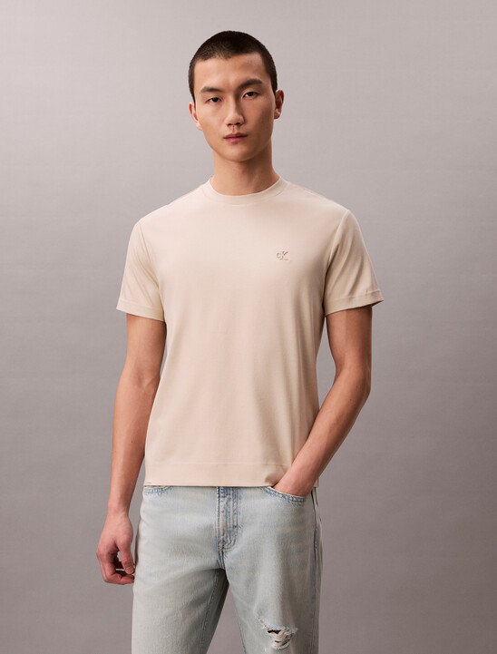 Premium Double Knit Supima Cotton Crewneck Tee