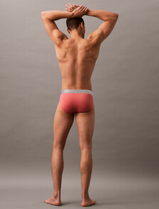 Brushed Micro Jersey Hipster Brief, Antique Pink, hi-res