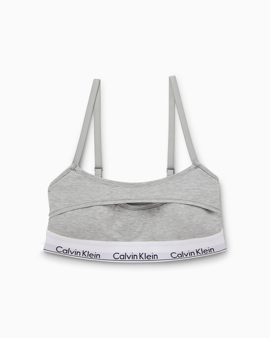 Modern Cotton Deconstructed Lightly Lined Bralette