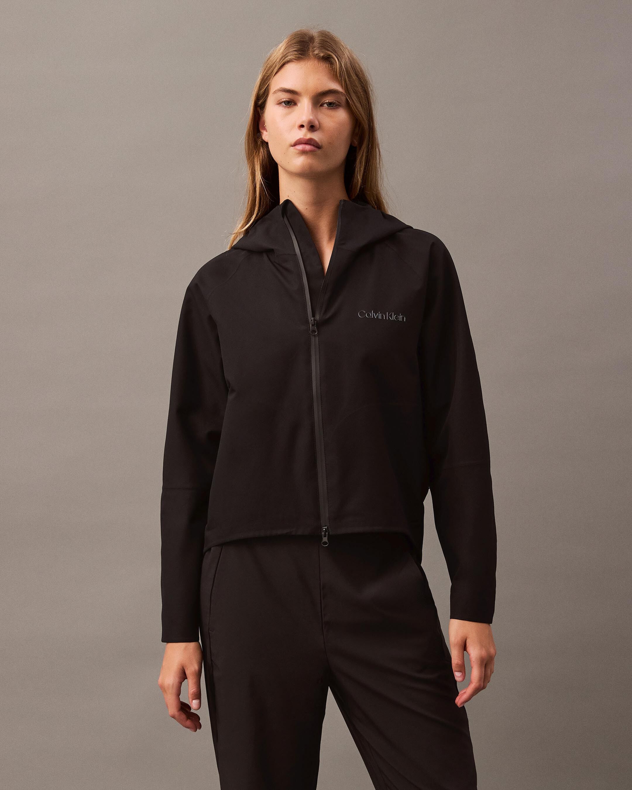CK Sport Essentials Rain Jacket black Calvin Klein Malaysia
