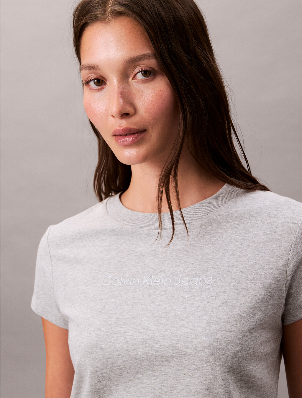 Institutional Baby Tee, BC06 Grey Heather, hi-res