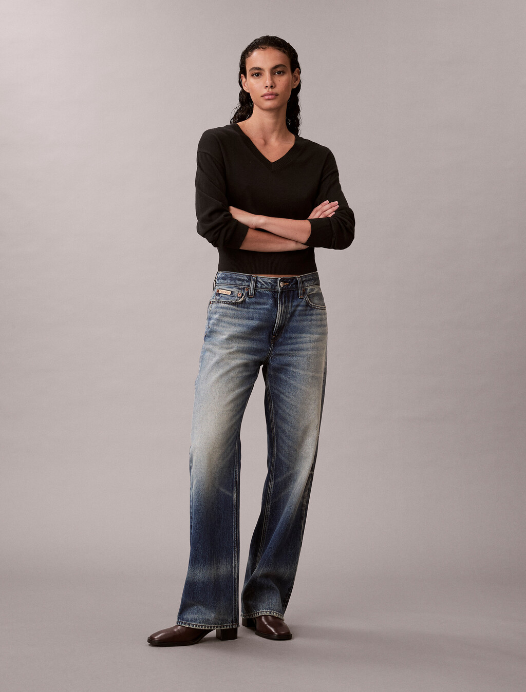 Signature 90s Straight Jeans, TINTED ESSEX, hi-res