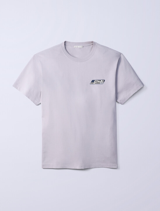 Jung Kook for Calvin Klein Logo Badge Relaxed T-Shirt