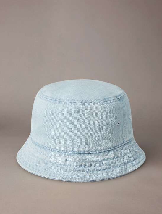 Large Monogram Denim Bucket Hat