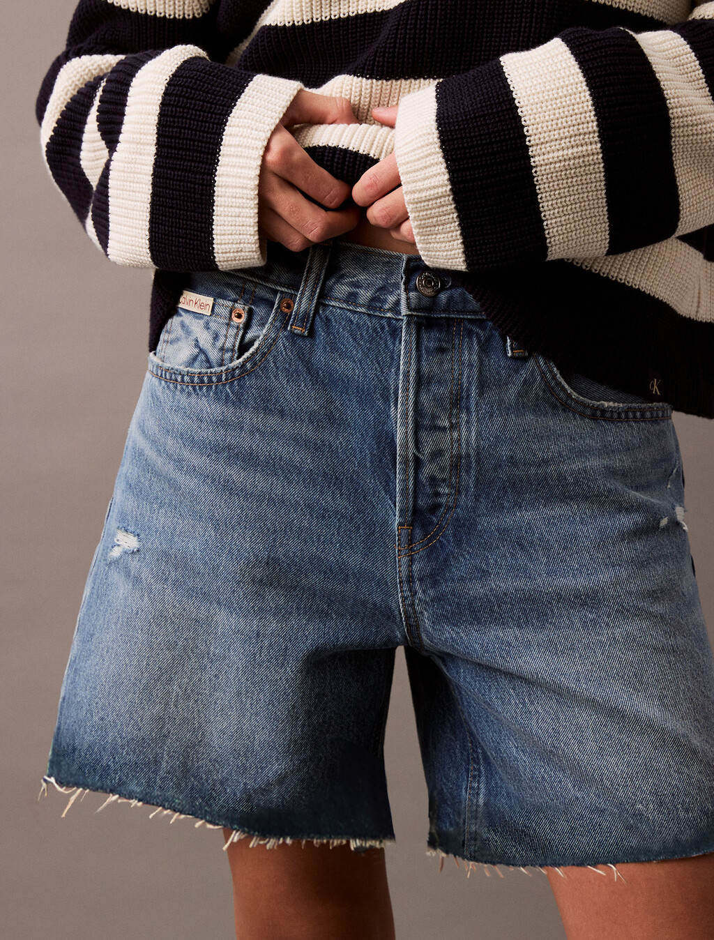 90's Denim Shorts, LIGHT DEWY, hi-res