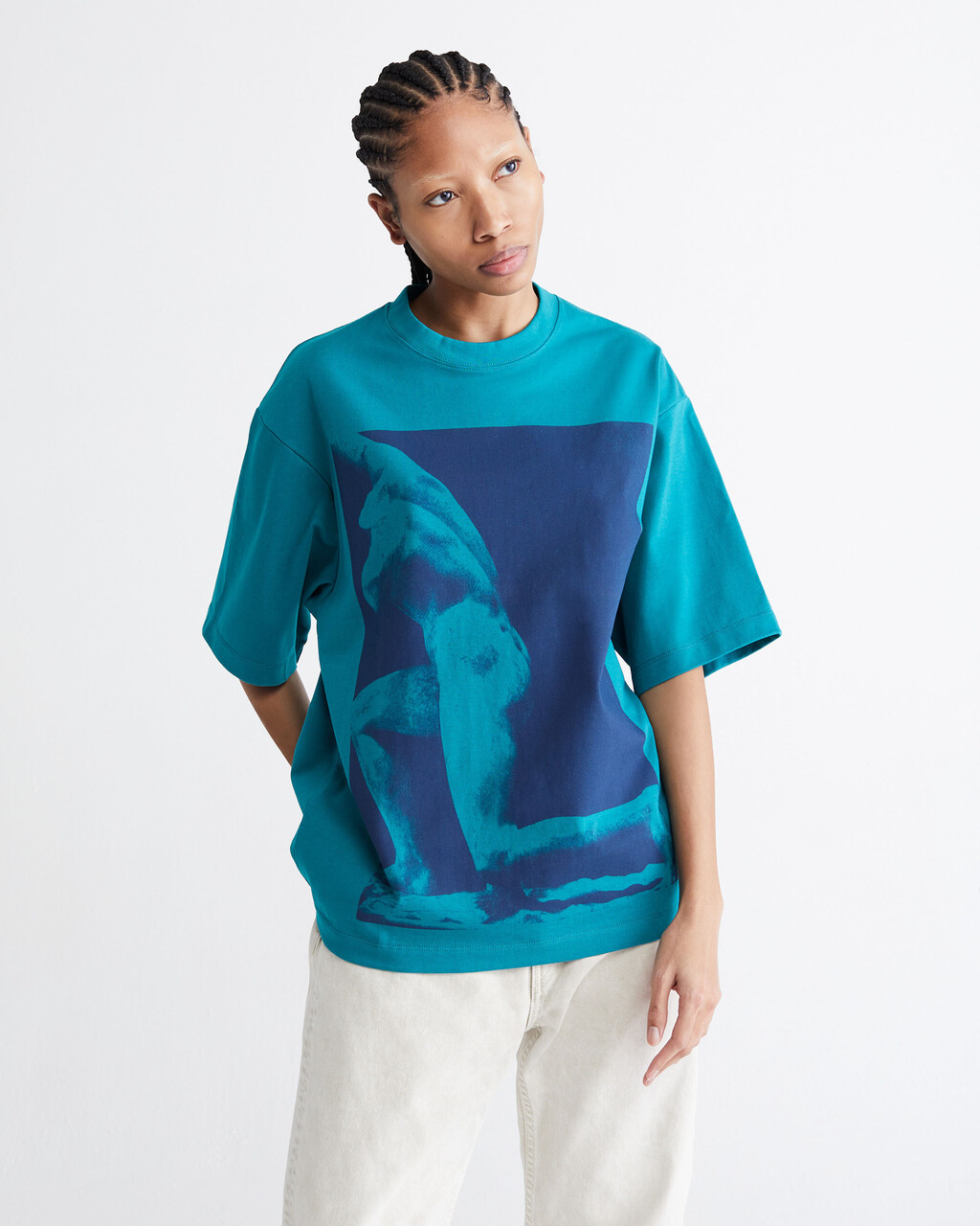 STANDARDS SCULPTURE GRAPHIC T-SHIRT, ARIES-460CEL, hi-res