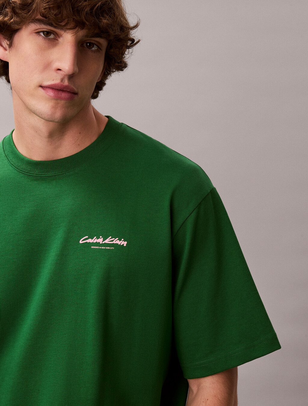 Calvin Klein Relaxed Tee, Formal Garden, hi-res