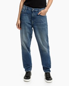 Mom Jeans, Denim Dark, hi-res