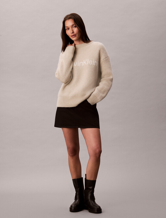 Alpaca Blend Logo Jumper
