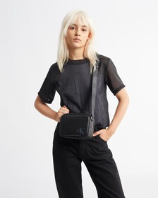 DOUBLE LAYER TEE, Ck Black, hi-res