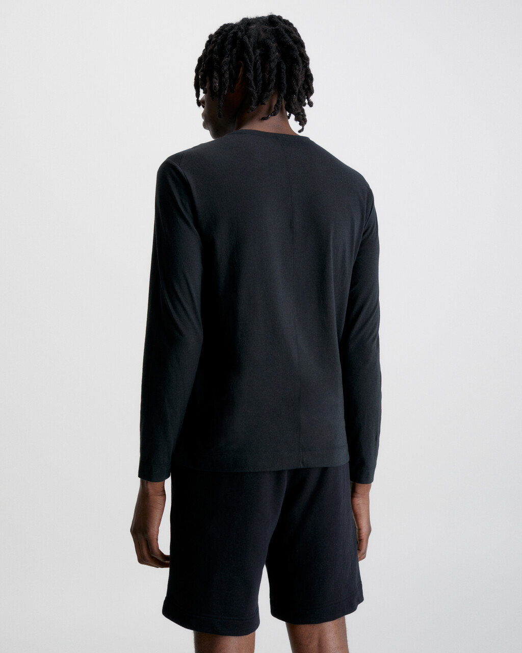 Long Sleeve Gym T-Shirt, BLACK BEAUTY, hi-res