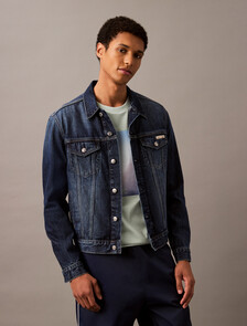 Coolmax Classic Trucker Jacket, DARK CYCLONE, hi-res