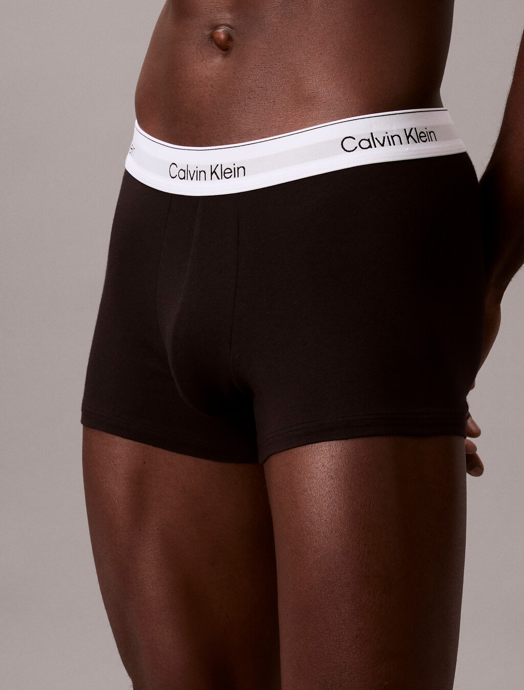 Icon Cotton Stretch Trunks 3 Pack, Black/Bijou Modern Emblem_Stratified Sea/Tahiti Tu, hi-res