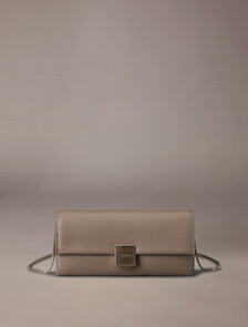 CK Lock Flap Phone Crossbody Bag, Driftwood, hi-res