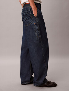 Relaxed Cargo Barrel Jeans, AUTUMN DUSK, hi-res