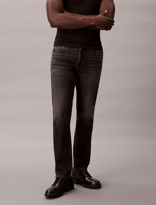 37.5 Slim Black Jeans