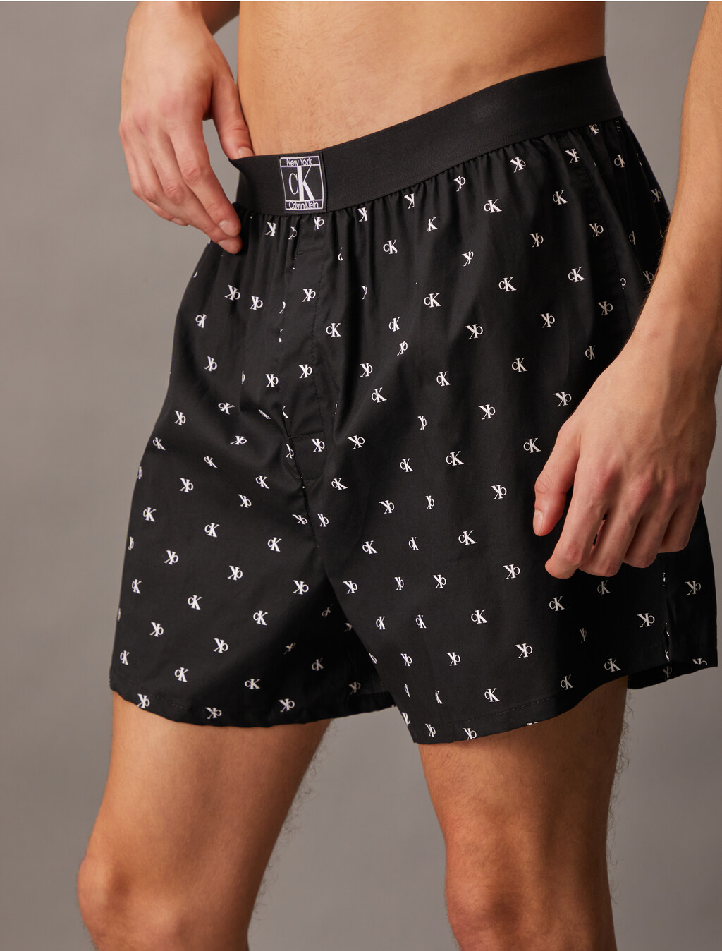 1966 Fashion Lounge Traditional Boxers, DIAMOND LOGO_BLACK, hi-res