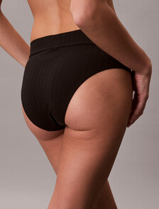 Bikini Briefs - Heritage Classic Cotton, Black, hi-res