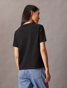Monogram T-shirt, Black, hi-res
