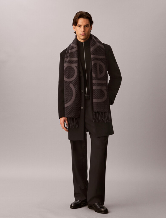 Bold Logo Woven Scarf