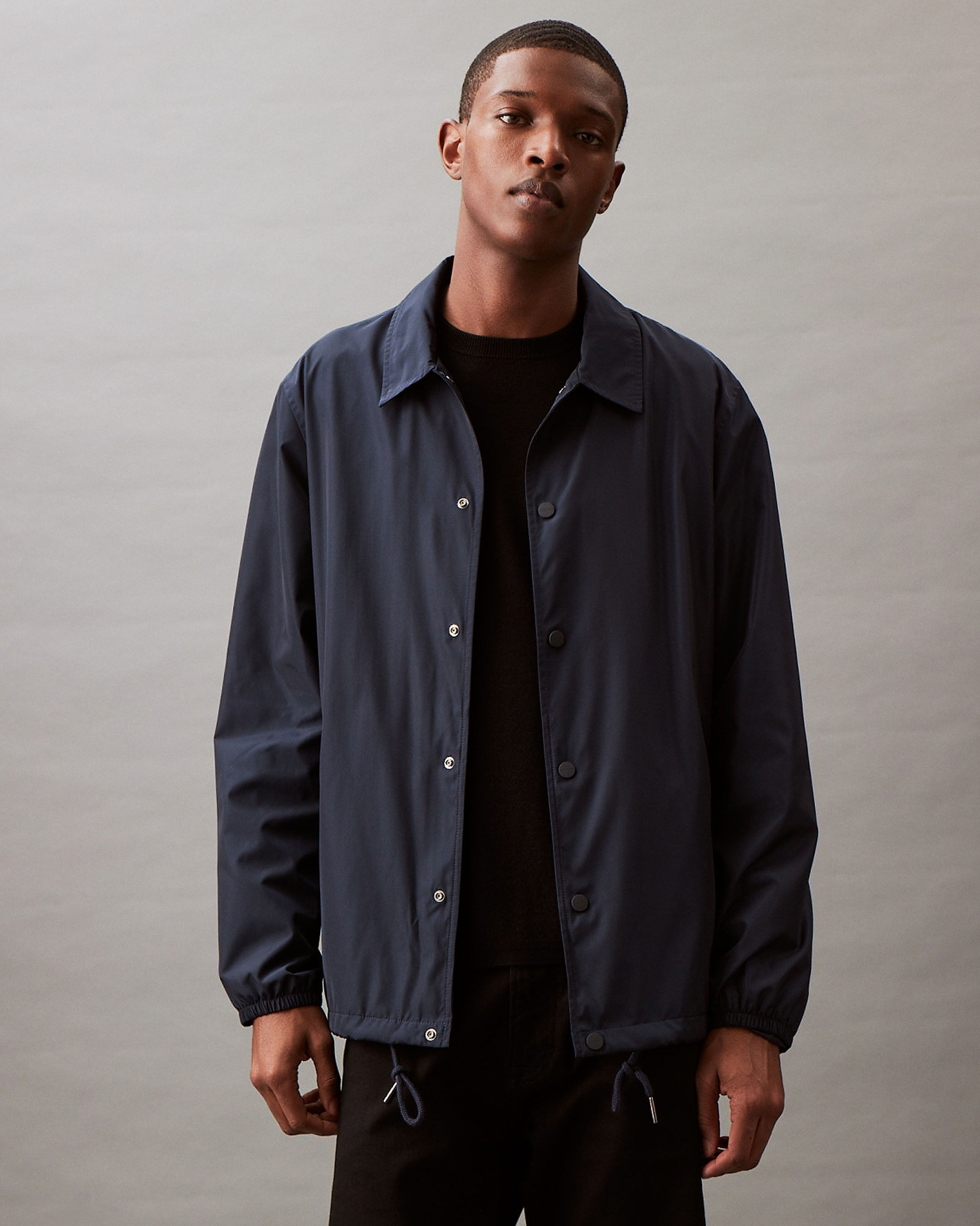Coach jacket blue new arrivals