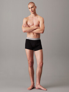 Cotton Classics Trunk 3 Pack, black w/ glacier wb/ black w/ grey heather wb/ bla, hi-res