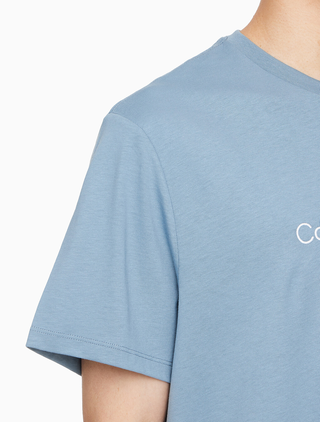 Monogram Logo Graphic Classic Crewneck T-Shirt, Windward Blue, hi-res