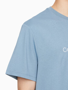 Monogram Logo Graphic Classic Crewneck T-Shirt, Windward Blue, hi-res