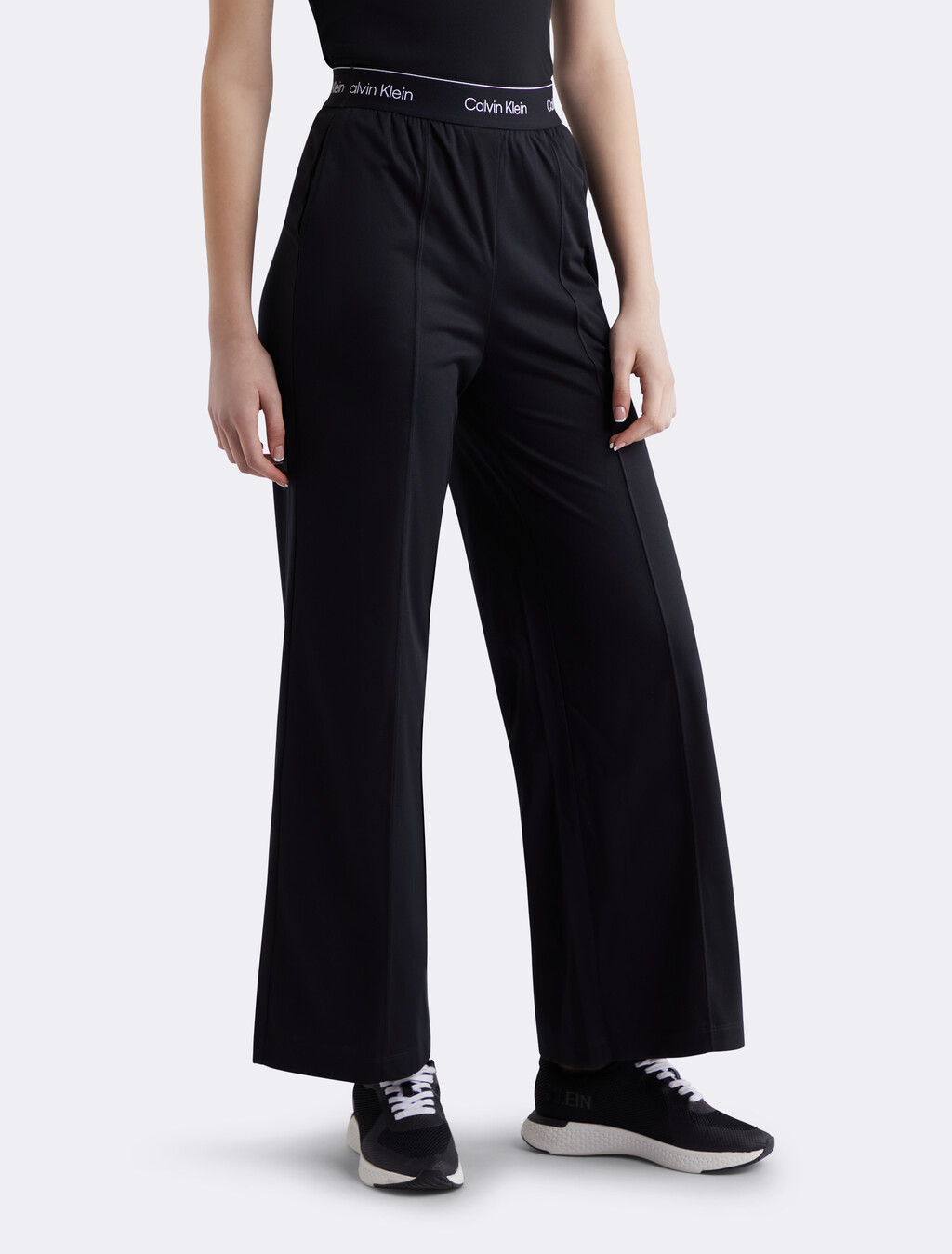 Modern Sport High Rise Wide Leg Sweatpants, BLACK BEAUTY, hi-res