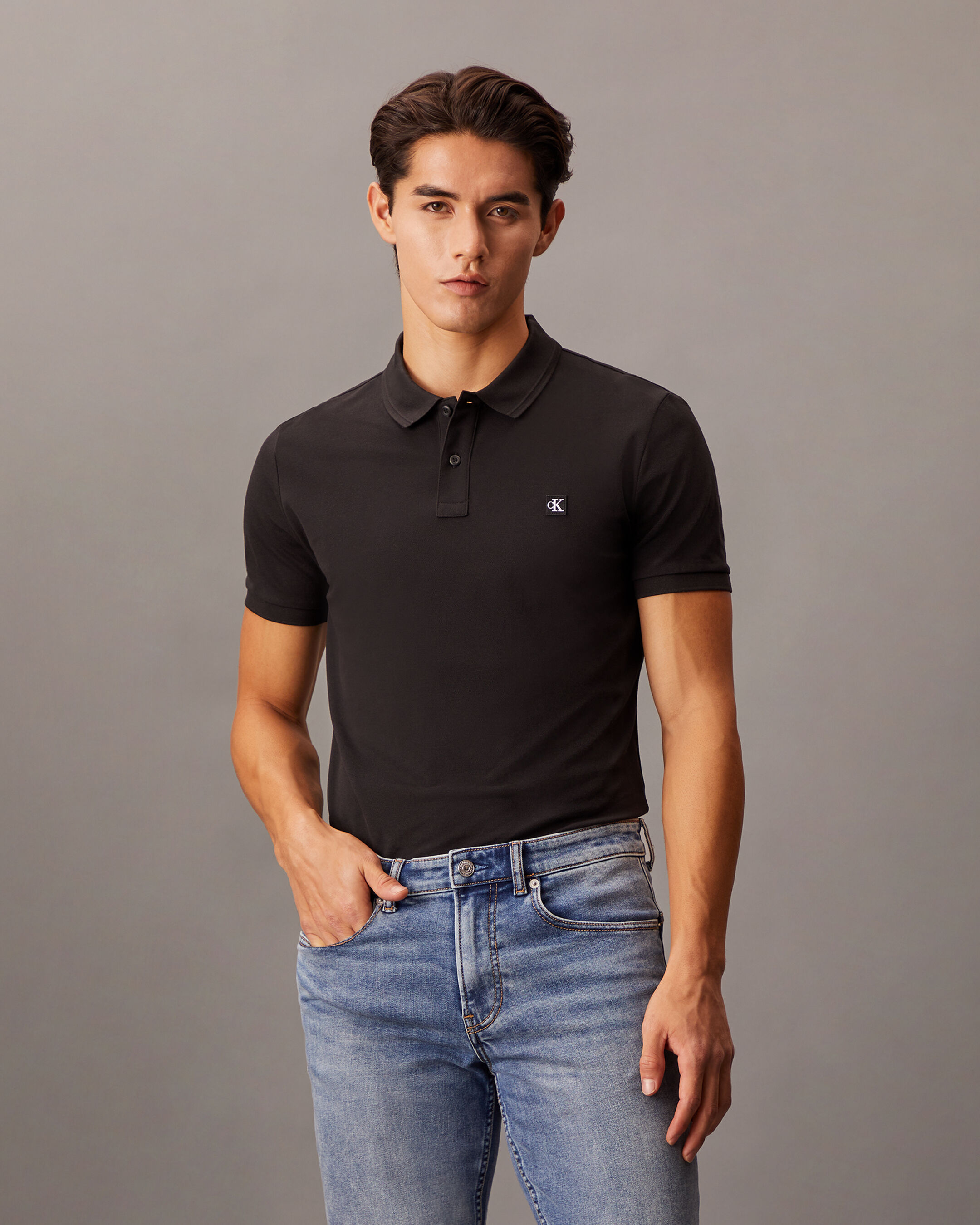 Calvin klein men's polo sales