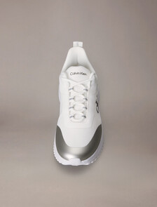 Mix Media Low Top Runner, Bright White/Silver, hi-res