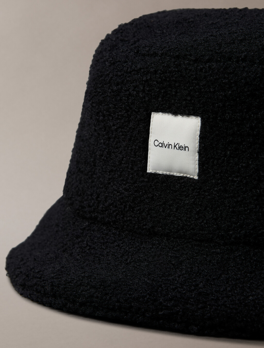 Boucle Bucket Hat, Black, hi-res