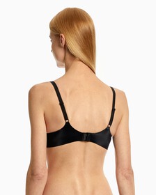 Liquid Touch Push Up Plunge Bra, Black, hi-res