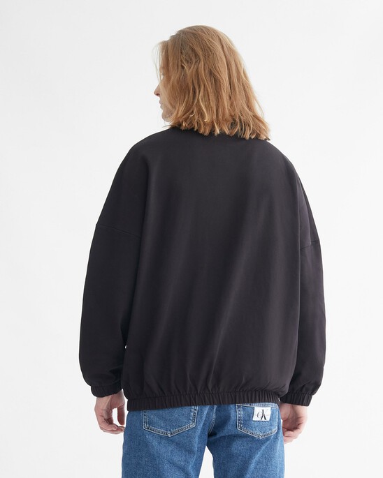 NOCTURNAL REDS HALF ZIP SWEATSHIRT