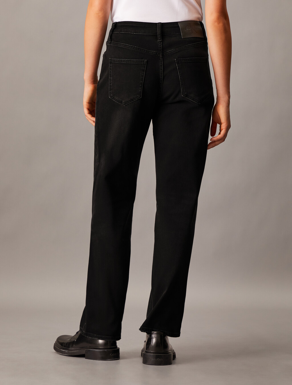 37.5 90s Straight Black Jeans, Denim Black, hi-res