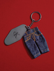 Limited Edition CK Mini Jeans Keychain, NC, hi-res