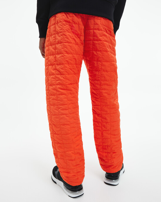 Sustainable Quilted Track Pants