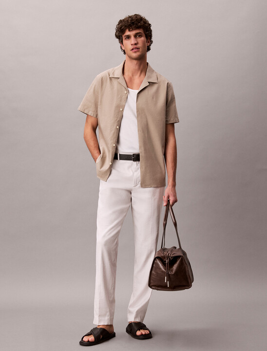 Linen Lyocell Classic Fit Shirt