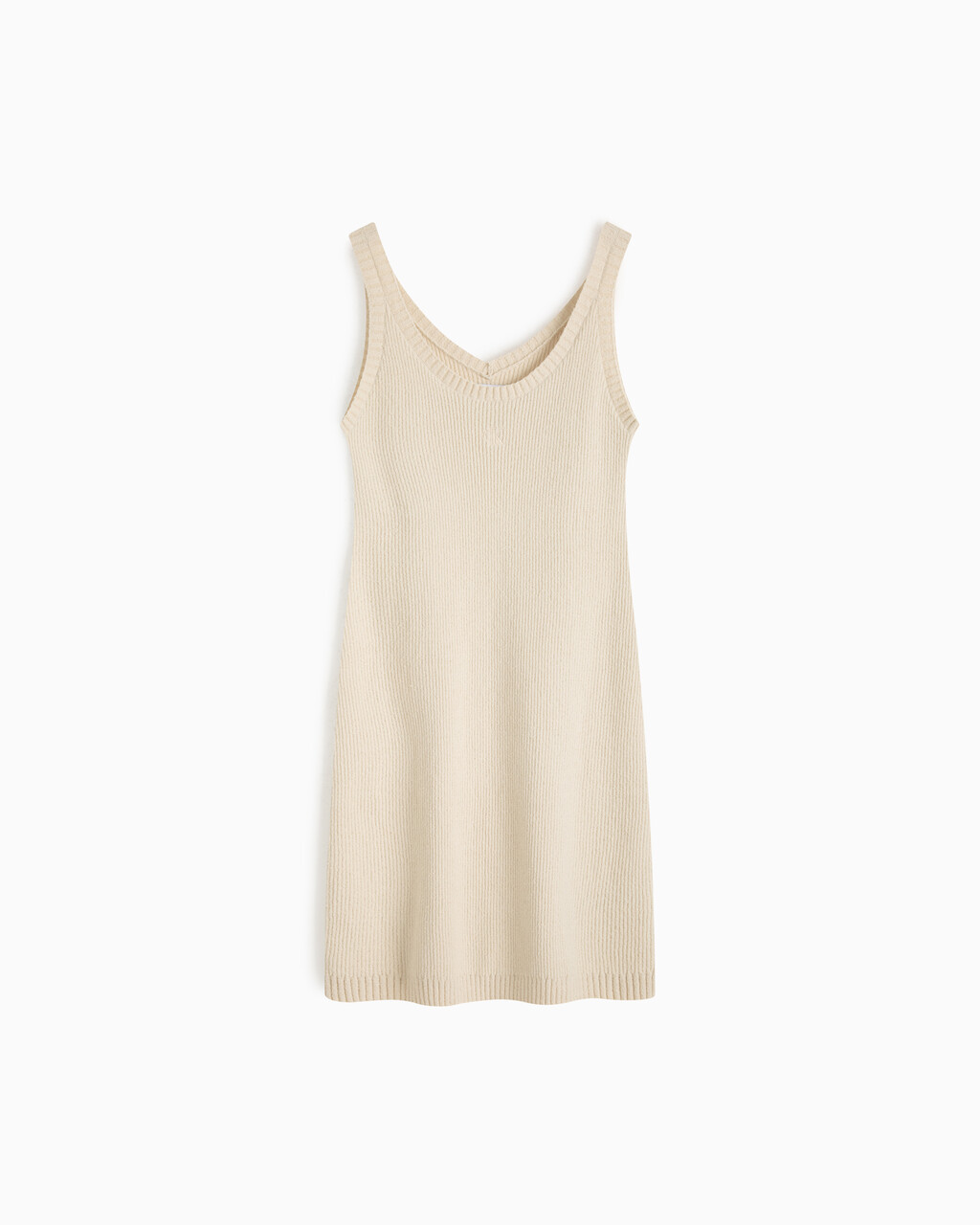 Feminine 2 In 1 Knit Dress, Eggshell, hi-res