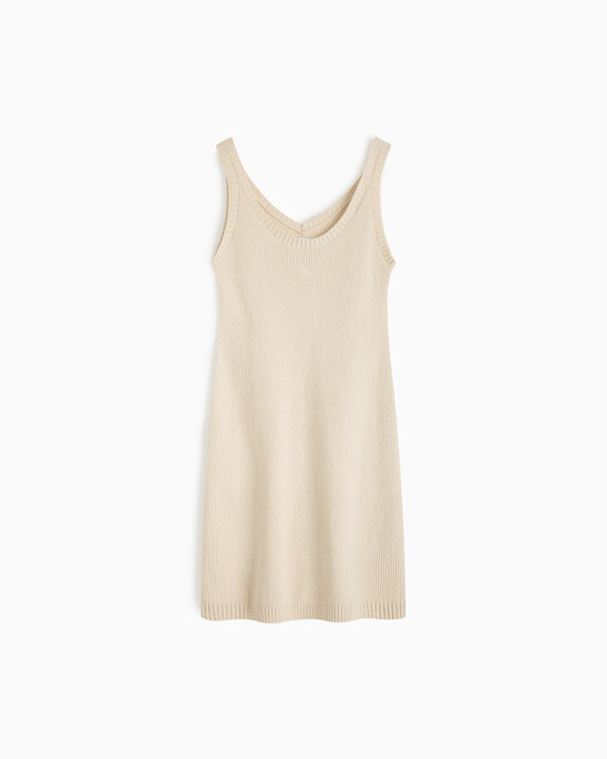 Feminine 2 In 1 Knit Dress