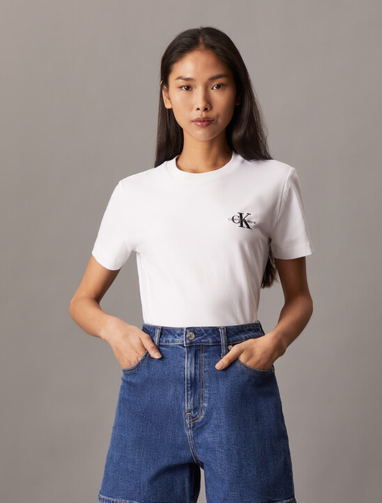 Core Monogram Embroidery Tee