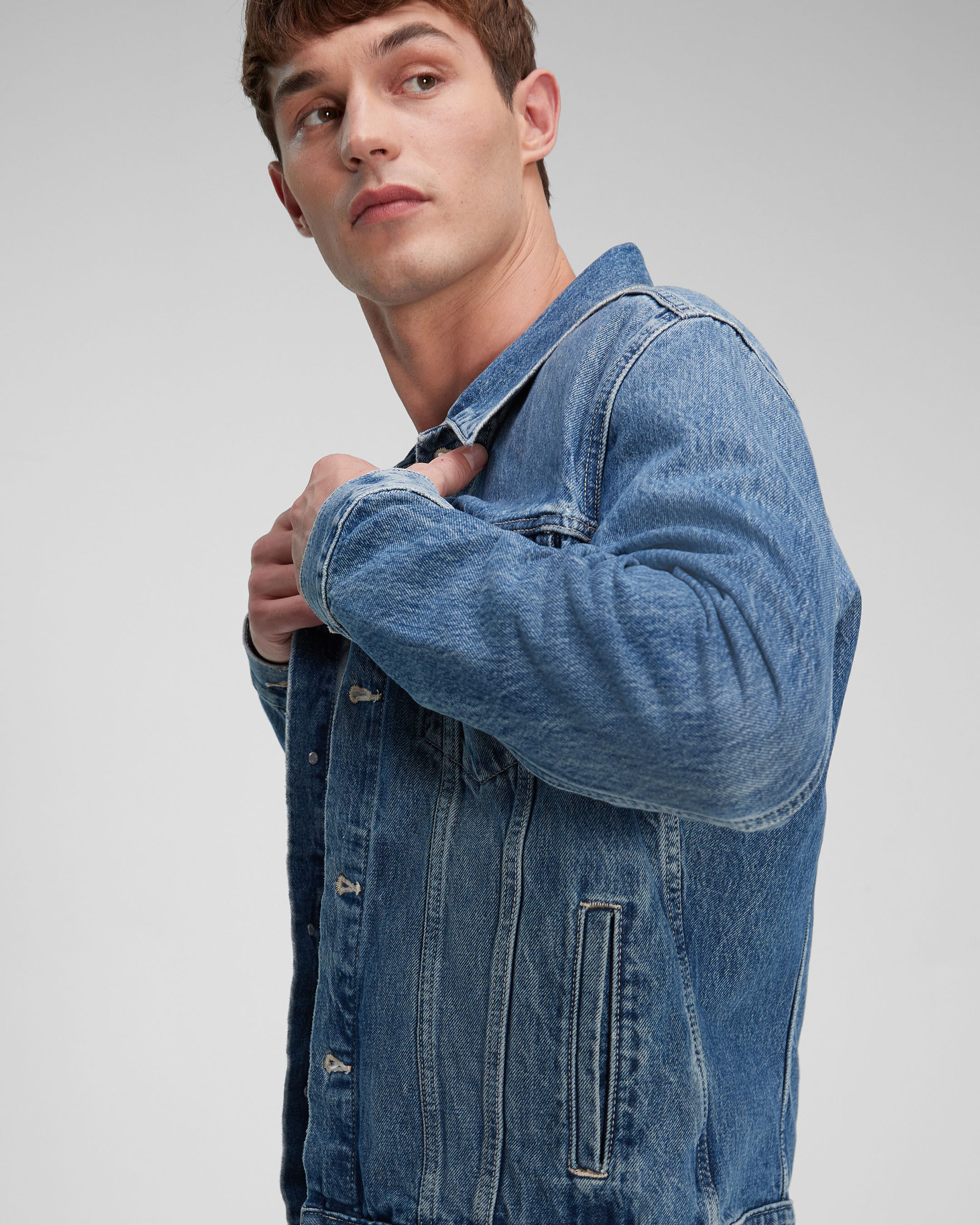 Classic Trucker Jacket blue Calvin Klein Malaysia