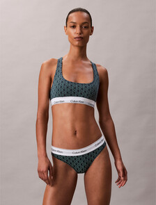 Bikini Briefs - Icon Cotton Modal, BIJOU MODERN EMBLEM OUTLINE+STRATIFIED SEA, hi-res