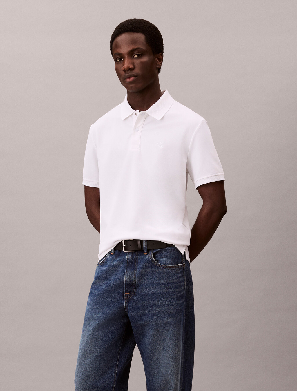 Cooling Regular Polo, Bright White, hi-res