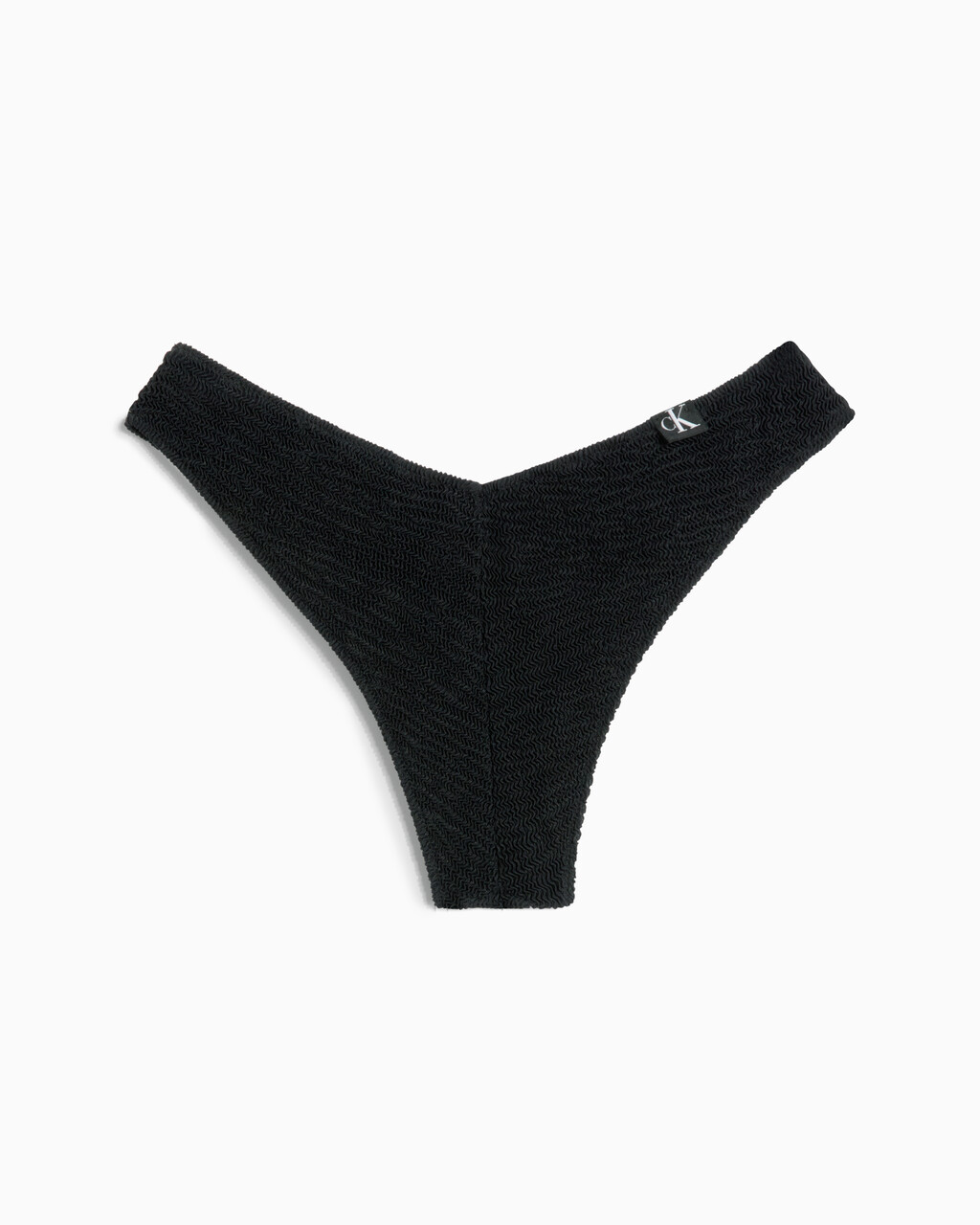 CK Texture Brazilian Bikini Bottoms, Pvh Black, hi-res