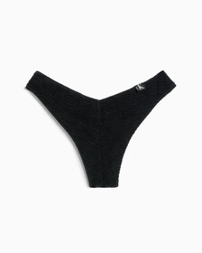 CK Texture Brazilian Bikini Bottoms, Pvh Black, hi-res